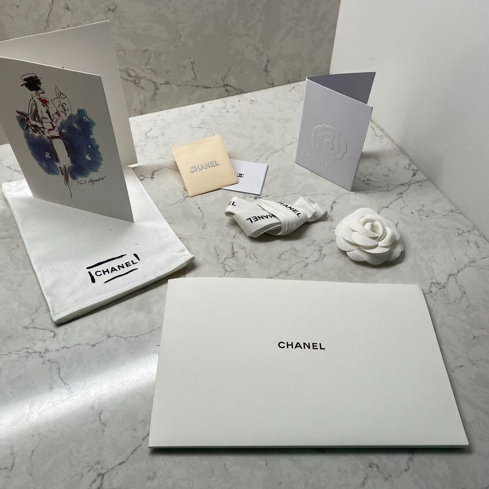 CHANEL Handbag Cleaning Cloth Glove Care Kit for Purse Bag - Lot of Accessories